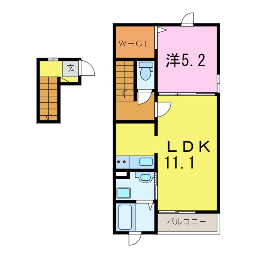 間取図 ブライトⅡ