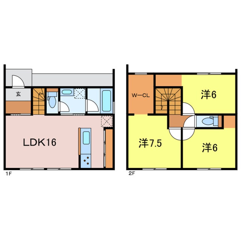 間取図 コロニーK　3