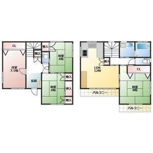 間取り図 安城市新田町小山西戸建