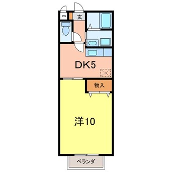 間取図 ブライトカメリア