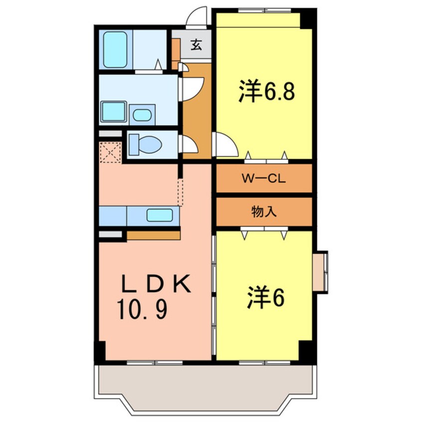 間取図 ロベリア