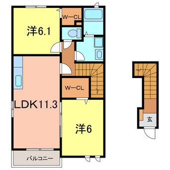 間取図 ボナールM＆S