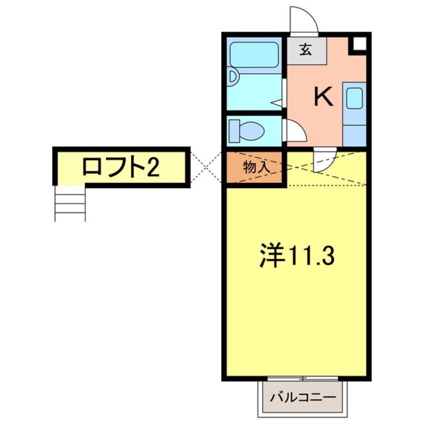 間取図 ＭＡＧＮＯＬＩＡ　ＨＯＵＳＥ