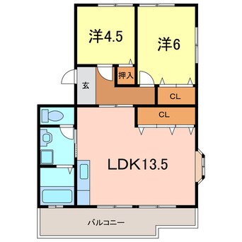 間取図 マンション桜台