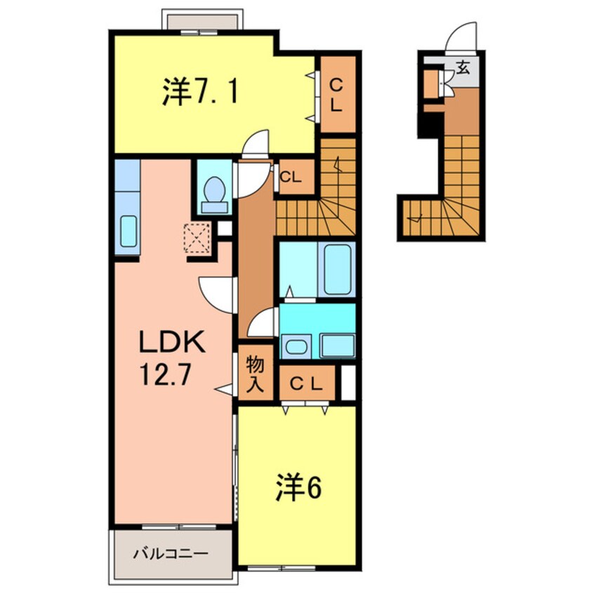 間取図 サンライズ