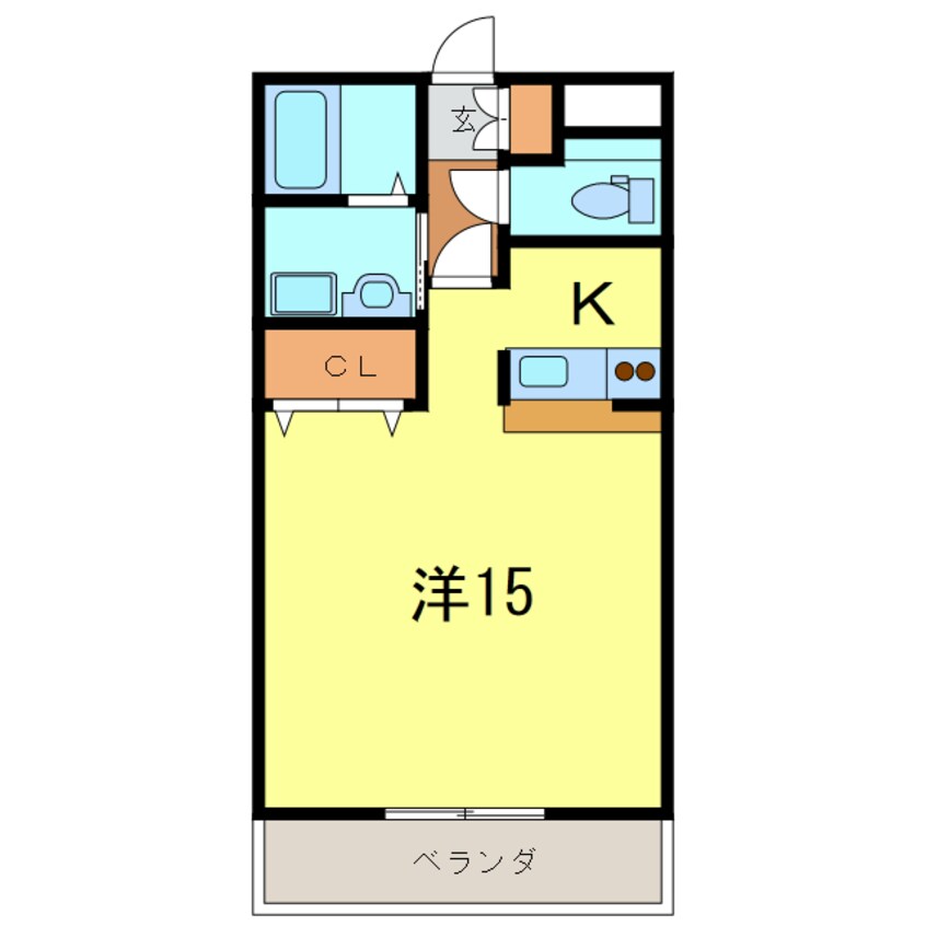 間取図 エルガーラ刈谷