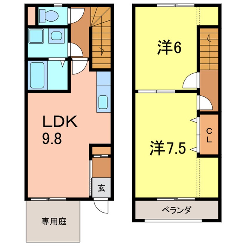 間取図 ハーミテージＳ