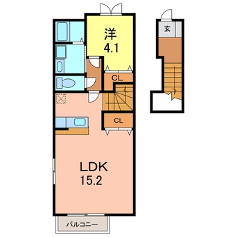 間取図 ロブストバローネＢ