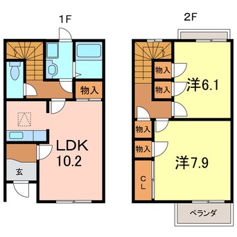 間取図 ブランシェ青木