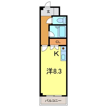 間取図 ゴールドマンション安井Ⅲ