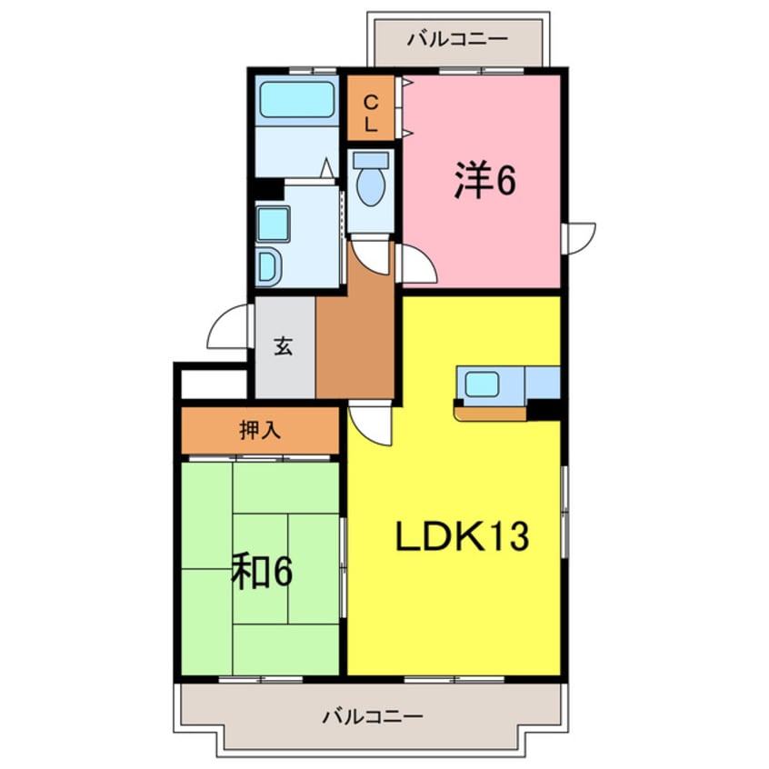 間取図 ワイズコート