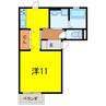 インテレクト 1Rの間取り