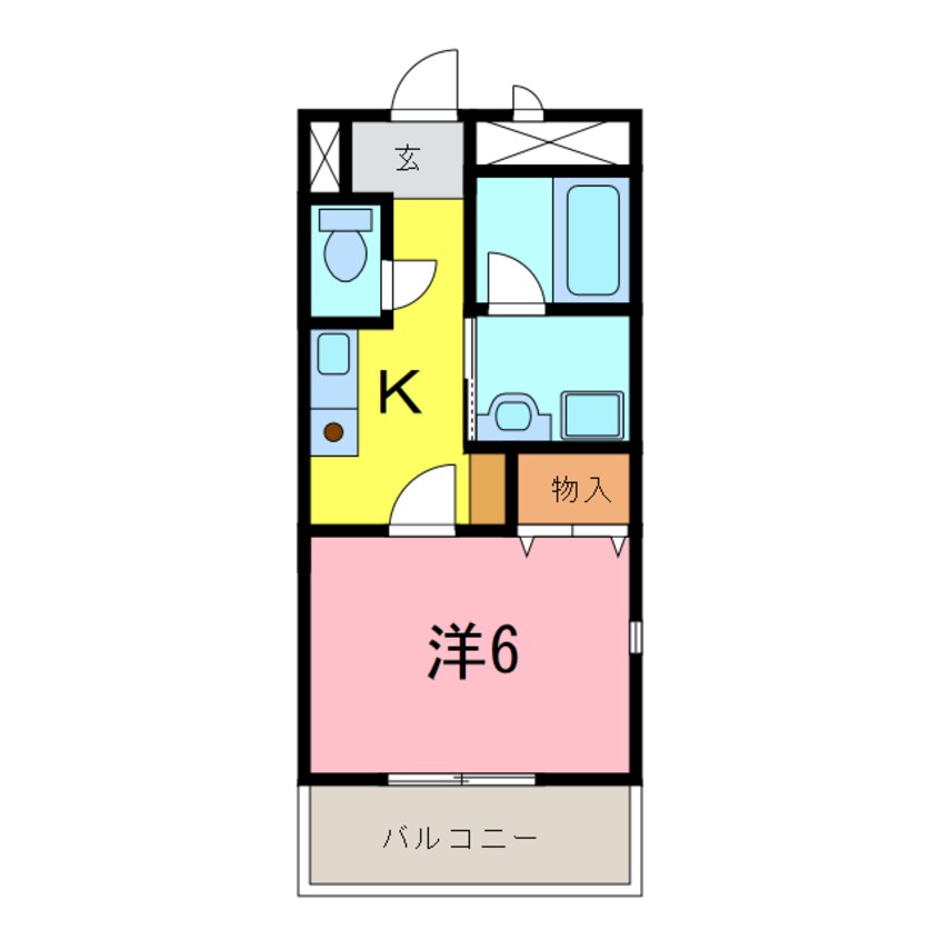 間取図 イリゼ