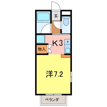 間取図 コーポラピット