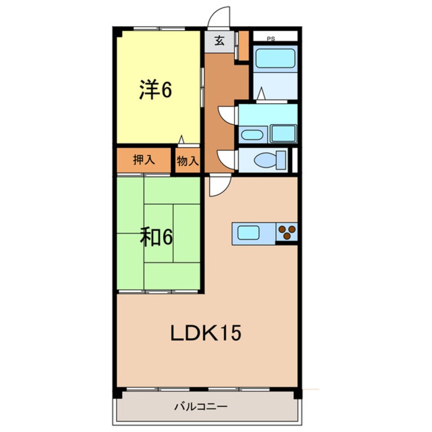 間取図 グランメール　トーエイ