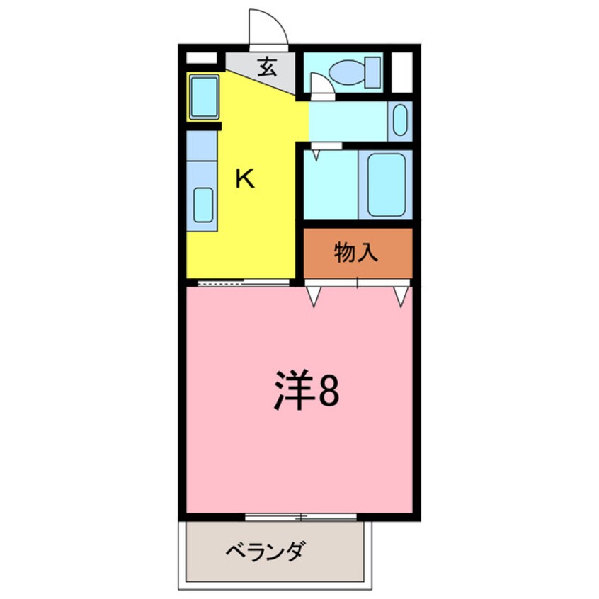 間取図 サープラス1　都美Ａ