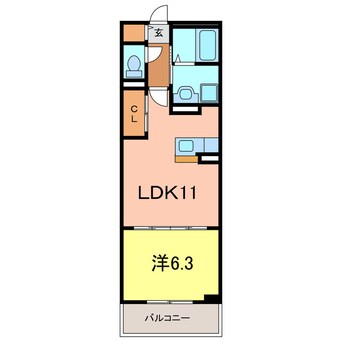 間取図 サニーブローテ住吉　Ⅰ