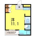 nuts　imaikeの間取図