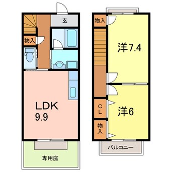 間取図 サンアイＣ