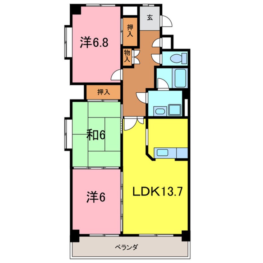 間取図 ＳＥＩＳＵＩ