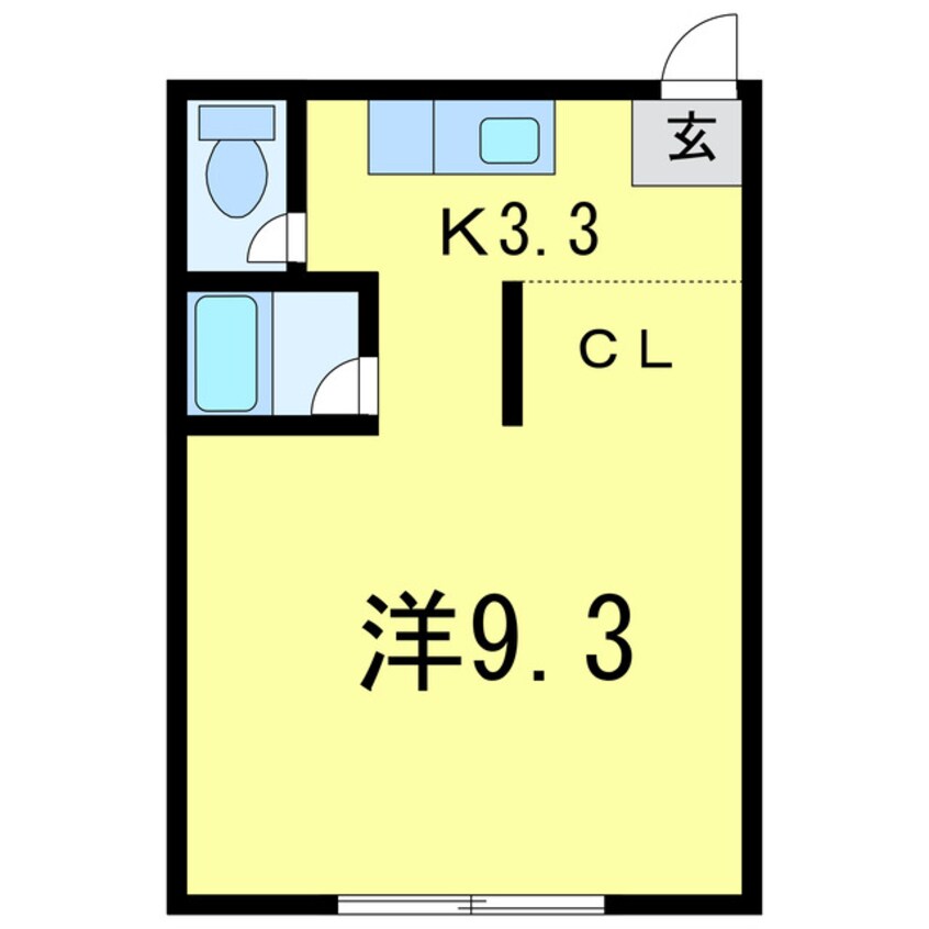 間取図 広栄荘
