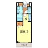 エスポワール　Ⅰ 1Kの間取り