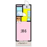 刈谷マンション 1Kの間取り
