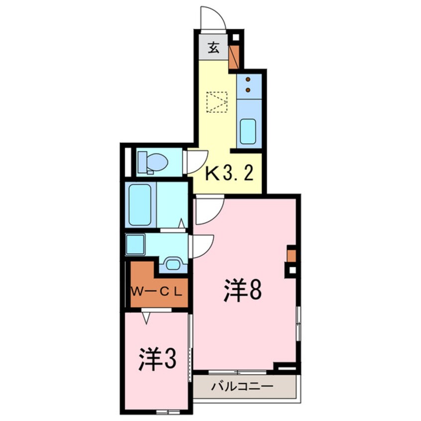 間取図 名鉄三河線/碧南中央駅 徒歩5分 1階 築4年