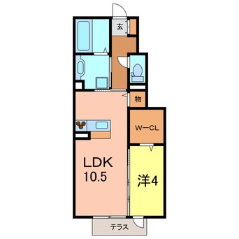 間取図 エムグランデ　A棟