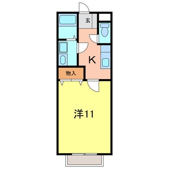 間取図 ティーワン日高