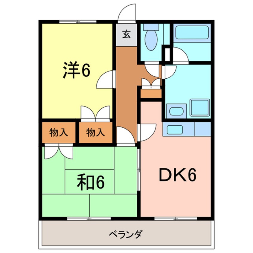 間取図 ロイヤルマンション