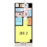東海道本線/三河安城駅 徒歩16分 9階 築17年 1Kの間取り