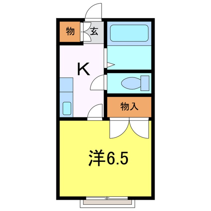 間取図 サンハイツ杉浦