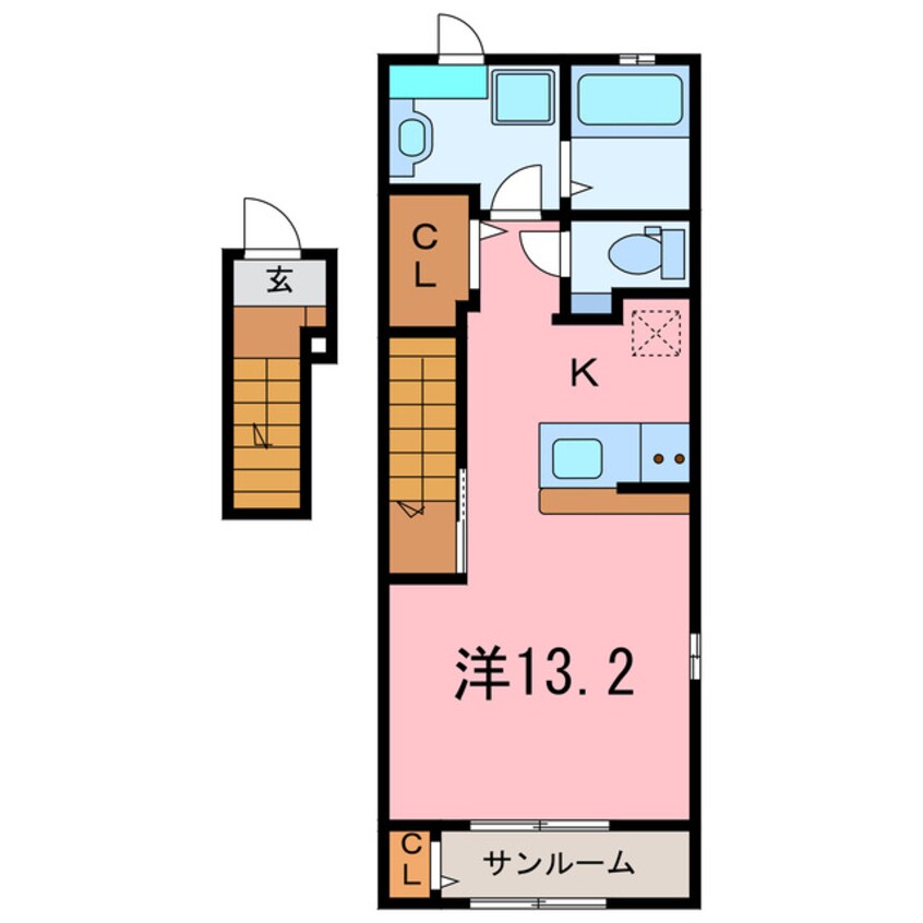 間取図 フリシュ・Ｍ Ⅲ