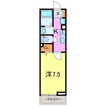 間取図 ウッドイン舳越