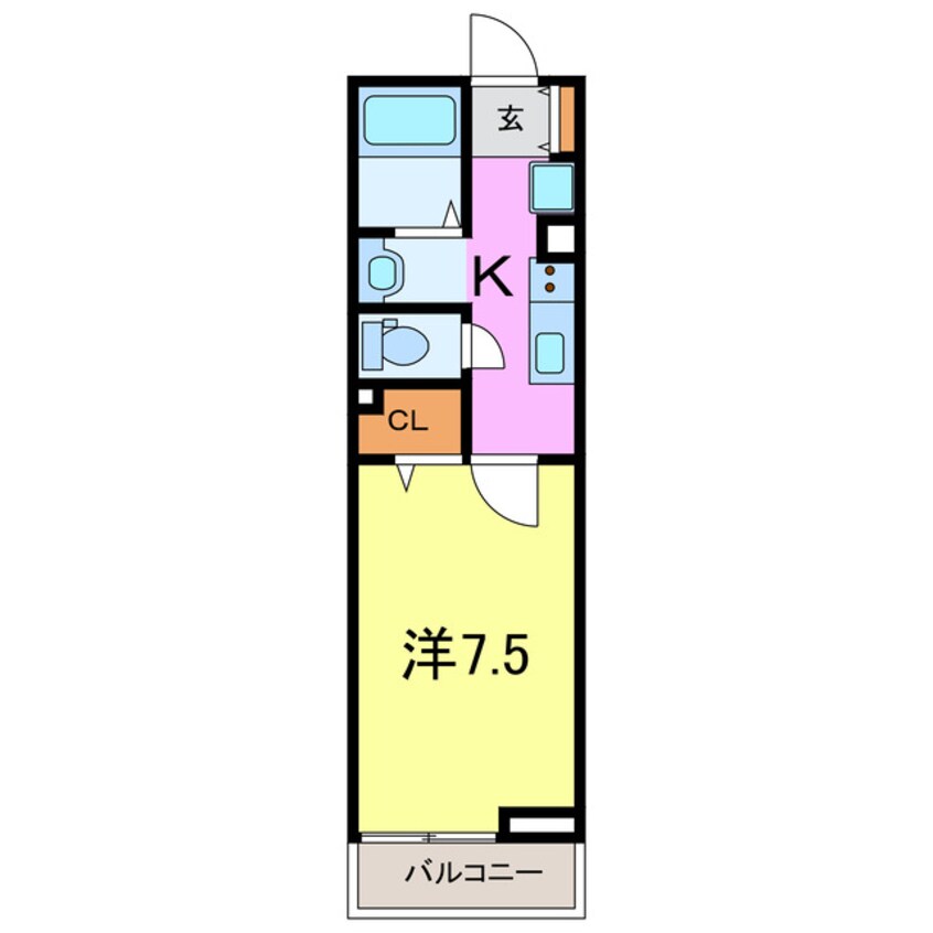 間取図 ウッドイン舳越