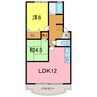 名鉄三河線/三河高浜駅 徒歩15分 3階 築26年 2LDKの間取り