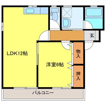 間取図 ハーモニアスYOU