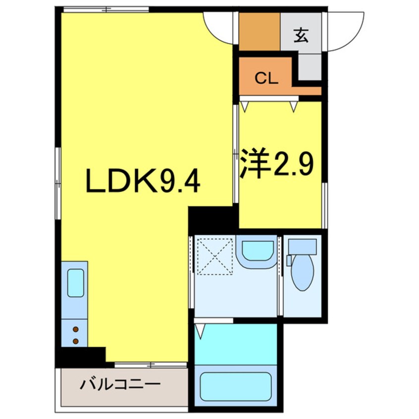 間取図 名鉄名古屋本線/知立駅 徒歩9分 1階 築2年