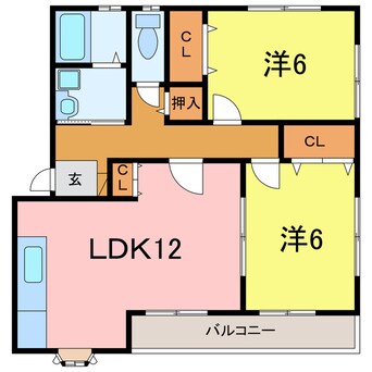 間取図 パークサイド・ピュア