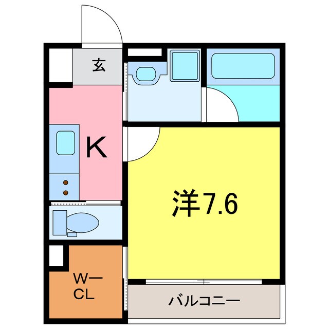 間取り図 Ecrasole安城