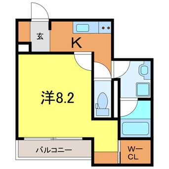 間取図 Ecrasole安城