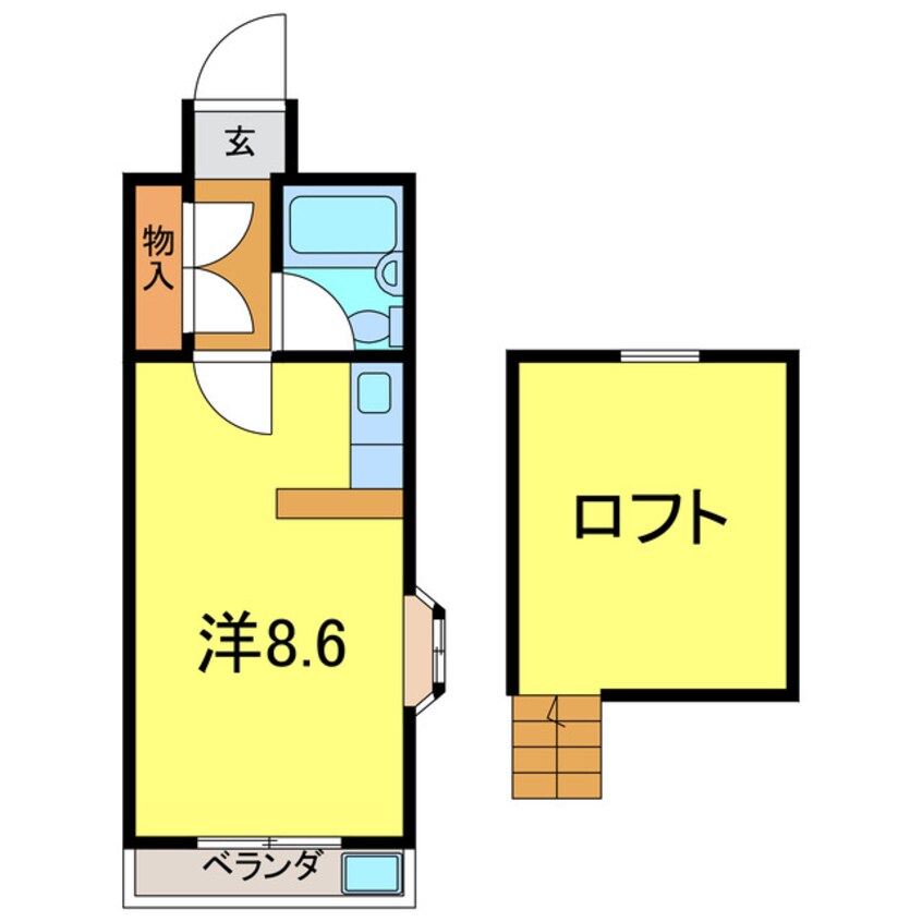 間取図 ルートヒル4