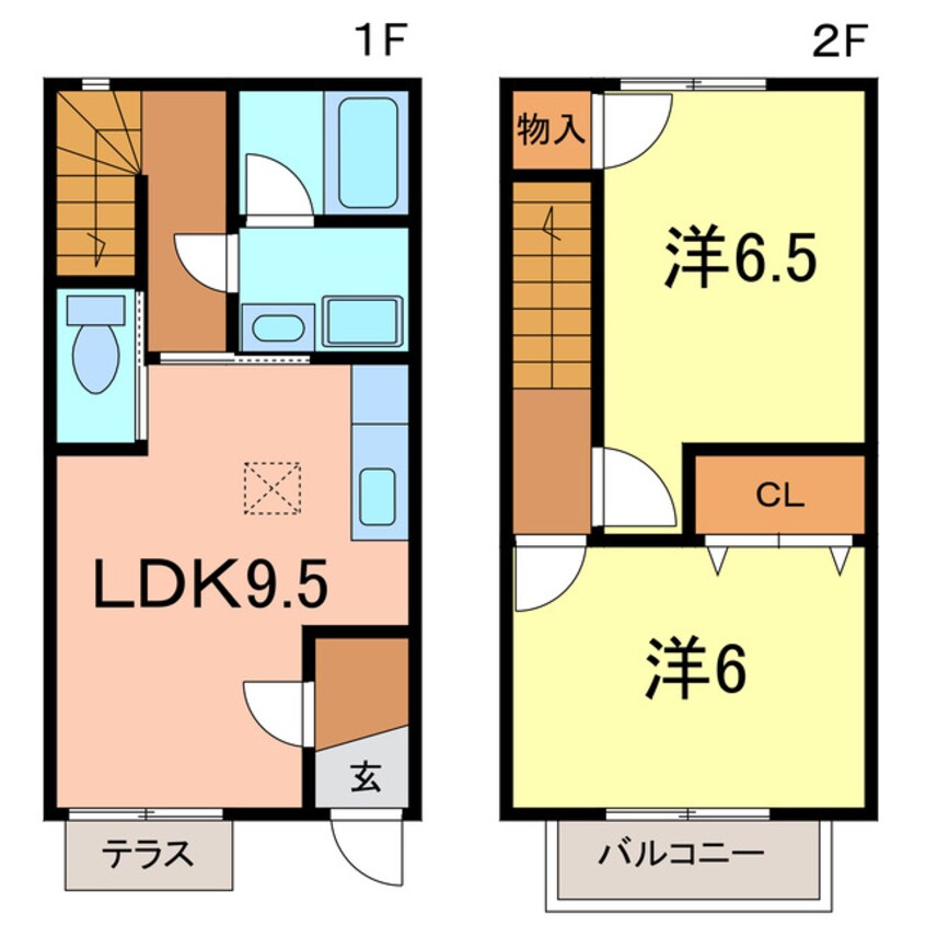 間取図 カーサ原山Ｃ