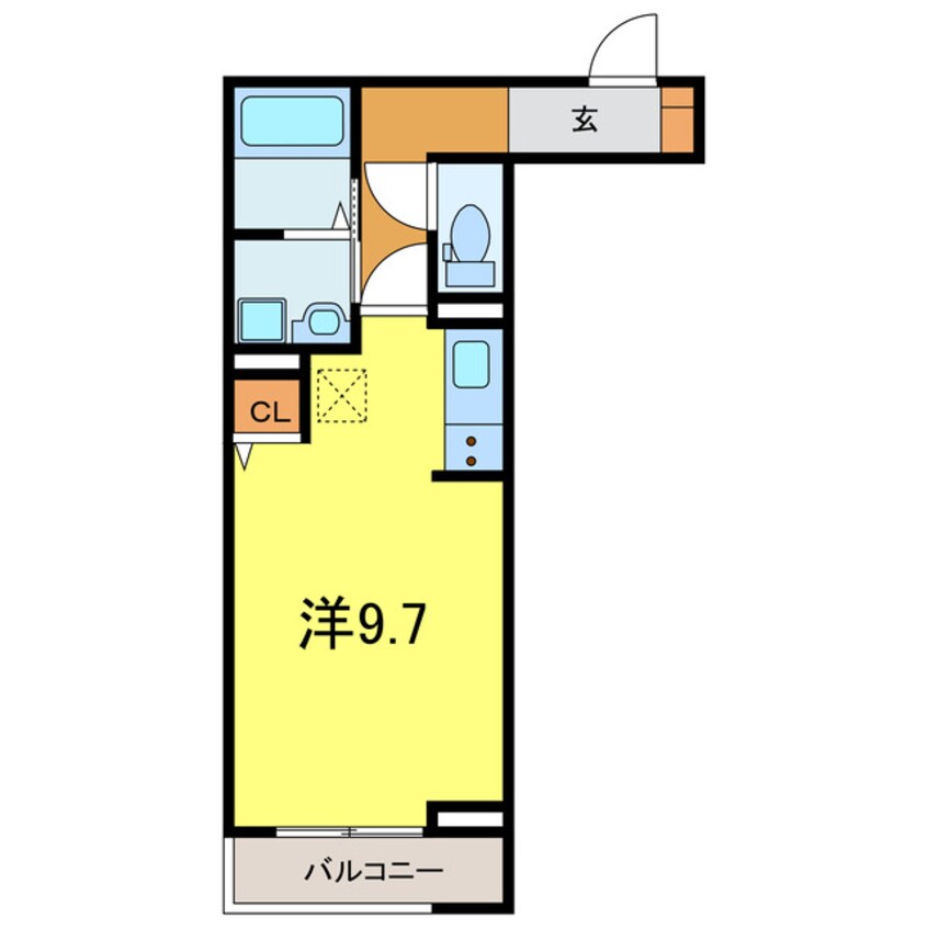 間取図 東海道本線/岡崎駅 徒歩7分 1階 1年未満