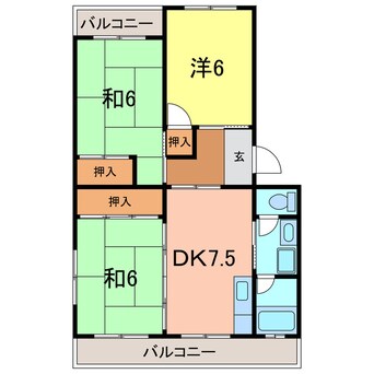 間取図 グレース矢作