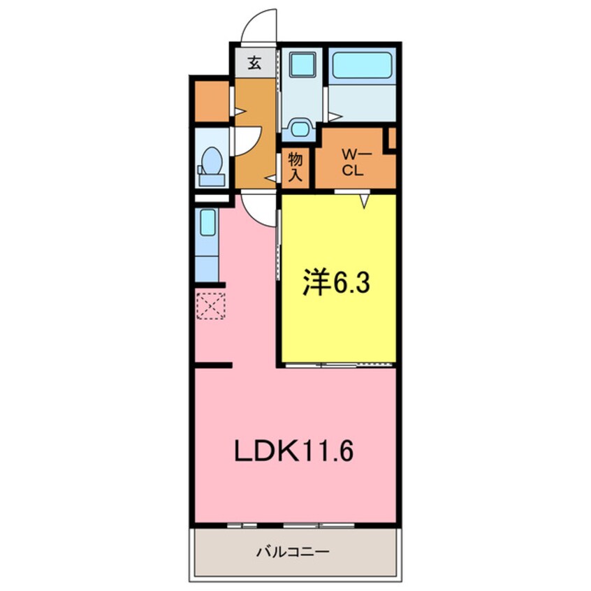 間取図 オーラ　スターニョ