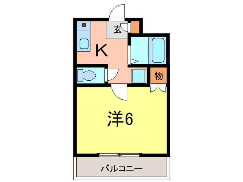 間取図 エクセルハイム今村公園