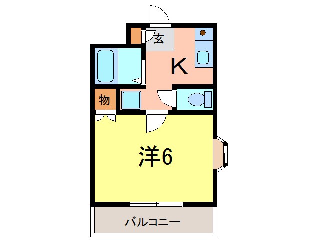 間取り図 エクセルハイム今村公園