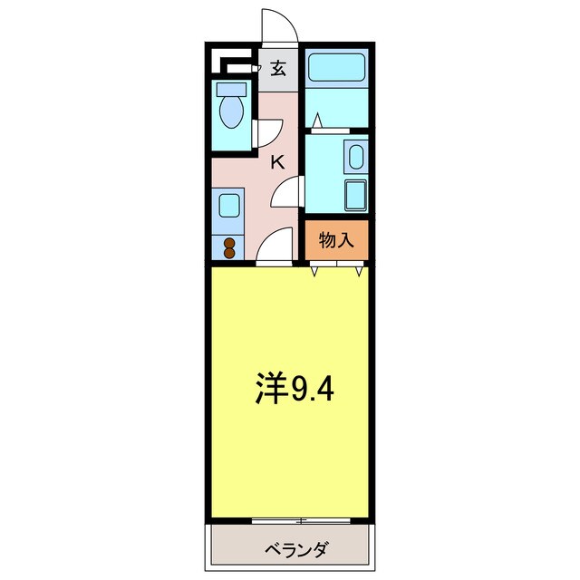 間取り図 アンプルール　リーブル　pearfieldⅡ